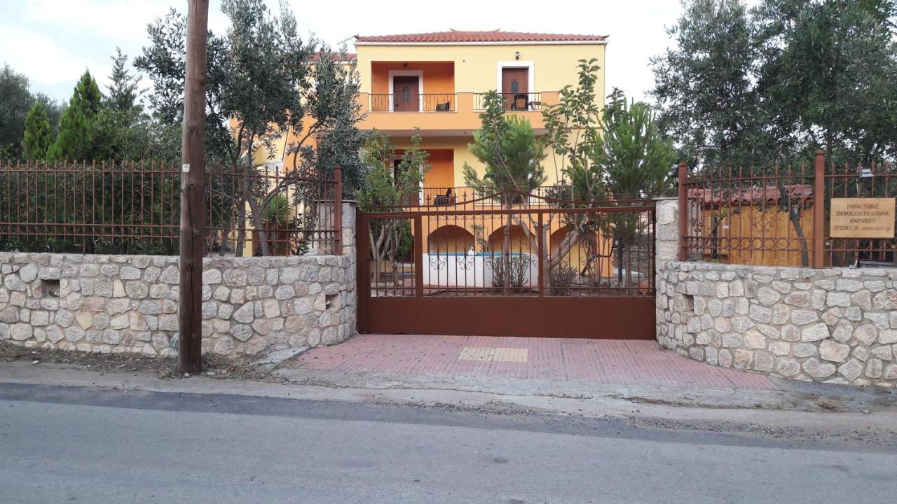 Savvas Apartments Bãi biển Bãi biển Plitra Ngoại thất bức ảnh